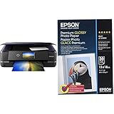 Epson Photo XP-970 Stampante Fotografica A3 3-in-1, Dotata di Wi-Fi ed Ethernet, Stampa Facile da Mobile, Doppio Vassoio, Compatta e Versatile & Super Carta Fotografica Lucida, 30 fogli, 13 x 18 cm