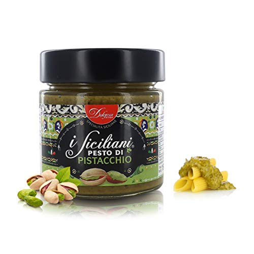 Pesto de pistache Dolgam Italie le lot de 3 pots pour varier vos sauces de pâtes