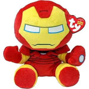 Ty Beanie Baby Ironman (Soft Body) – 6″