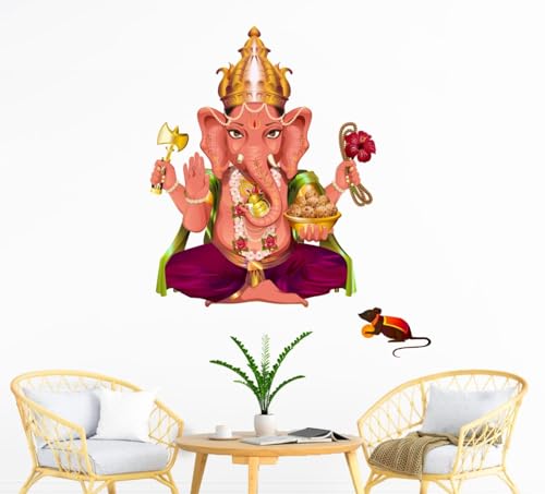 Image of Lord Ganesha with Mouse