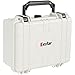 Eylar Protective Camera Hard Case Water & Shock Proof w/Foam, TSA Standards 9.12 inch 7.56 inch 4.37 inch (White)