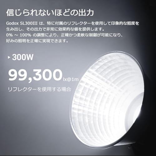 GODOX Godox SL300III LED ビデオライト の商品画像 1
