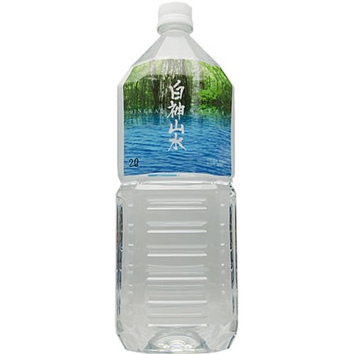 藤里開発公社 白神山水 2000ml×9本 PET (水・ミネラルウォーター・炭酸