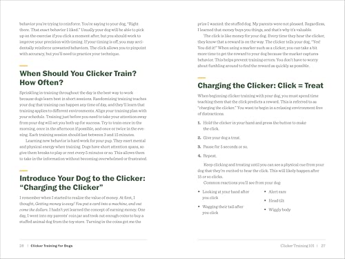 Clicker Training for Dogs: Master Basic Training, Common Cues, and Fun Tricks in 15 Minutes a Day