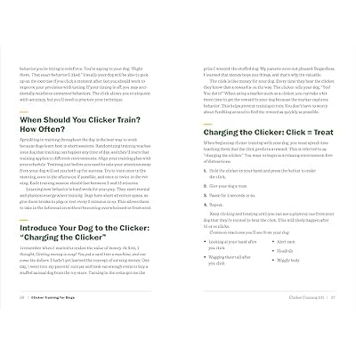 Clicker Training for Dogs: Master Basic Training, Common Cues, and Fun Tricks in 15 Minutes a Day Paperback June 15, 2021