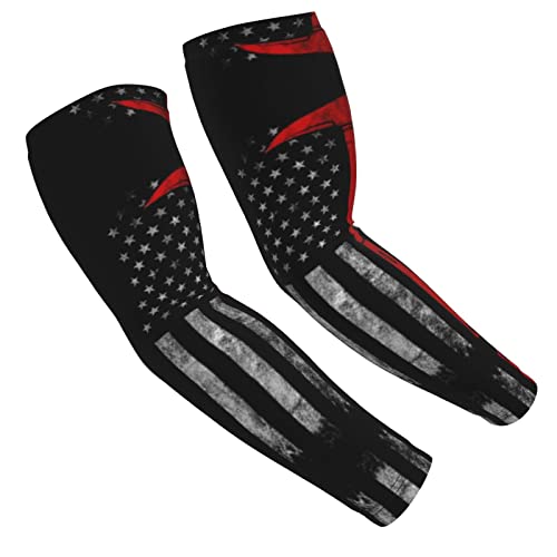 Cute Penguin Printed Cooling Arm Sleeves For Men Women Uv Sun Protection Compression Arm Sleeves2