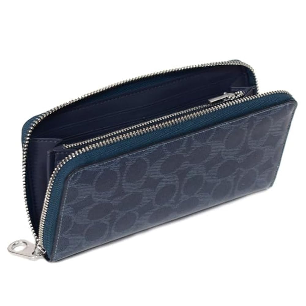 Coach デニムとレザー財布 コーチ COACH 財布 （デニム） -waja bazar - 海外ファッション