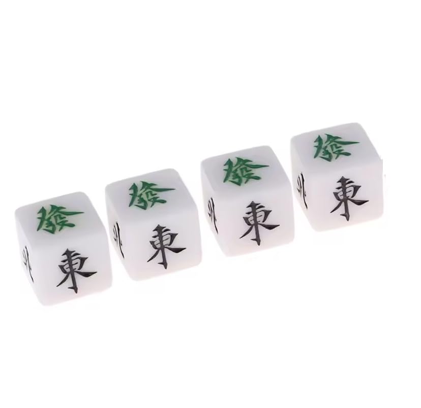 Set 4 dados de viento para Mahjong de 22 mm miniatura 4