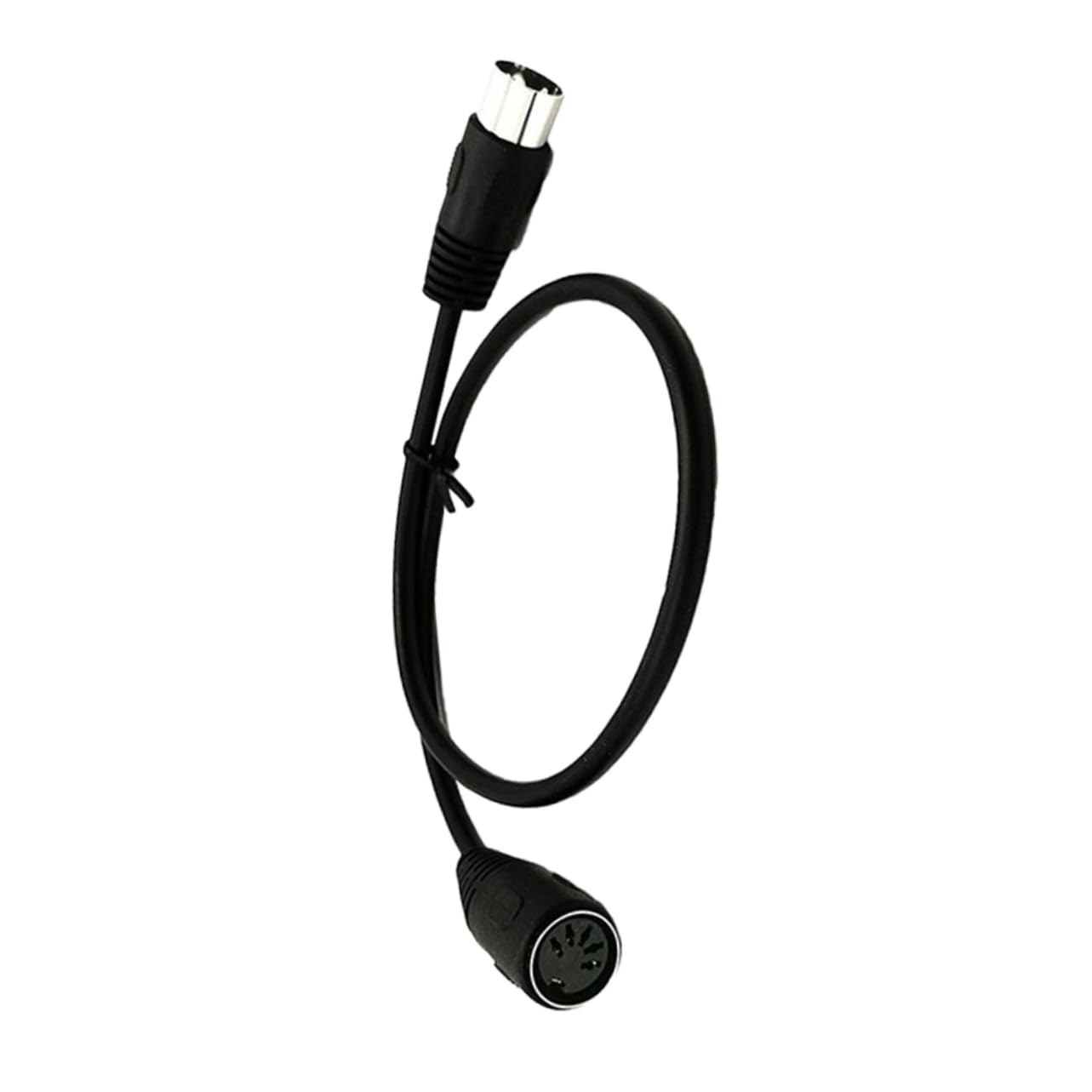 Wakauto Midi Cable Midi Extension Cable 5-pin Din for Keyboard Synth Vintage Piano