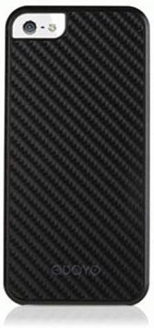 PH362MB MetalSmith Carbon Fiber Case for iPhone 5 - 1 Pack - Retail Packaging - Midnight Black