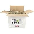 Hay4Pets Timothy Hay- 5kg. Fresh, Green Stem Feeding Hay For Rabbit, Guinea Pig, Hamster & Small Animals. High Fibre, Natural Food For Pets. Dried Grass, Long Stem Animal Feed- 5kg.