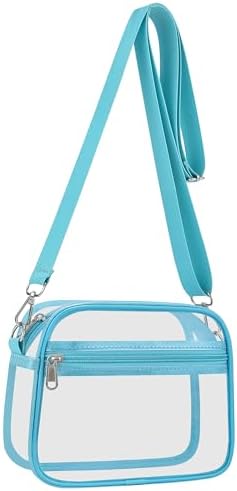 Clear Bag for Stadium Events Clear Sports Fan Handbags Purses wit...