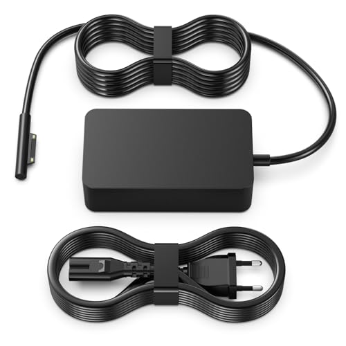 Cargador Surface Pro para Microsoft Surface Pro 6/5/4/3, Surface Laptop 2/1 Studio, Surface Go...