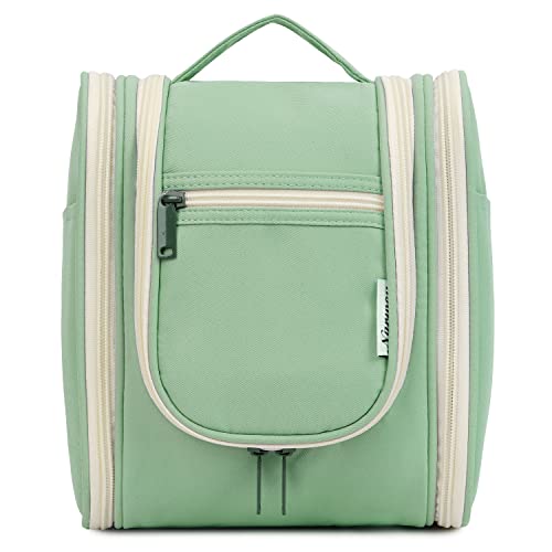 Narwey Hanging Travel Toiletry Bag Cosmetic Make Up Organizer For Women And Men (Medium, Spring Green) #TOP25