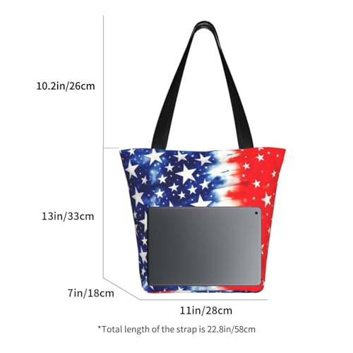 Women's Shoulder Tote Bag Large Capacity Shopping Bags Handbag With Zipper4