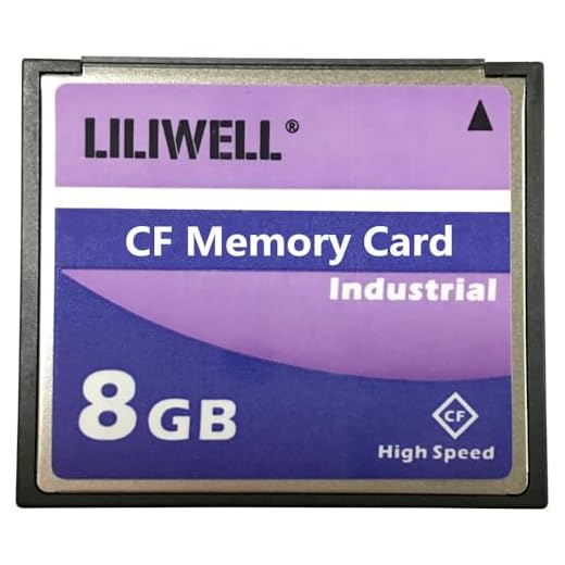 LILIWELL Original 8GB CompactFlash Memory Card Industrial (TS8GCF133) Camera Cards