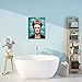 Frida Kahlo Canvas Wall Art-Inner Framed Oil Paintings Printed on Canvas Modern Artwork for Home Decorations and Easy to Hang for Living Room Bedroom-Fridas Front Portrait,Frida Kahlo Wall Art
