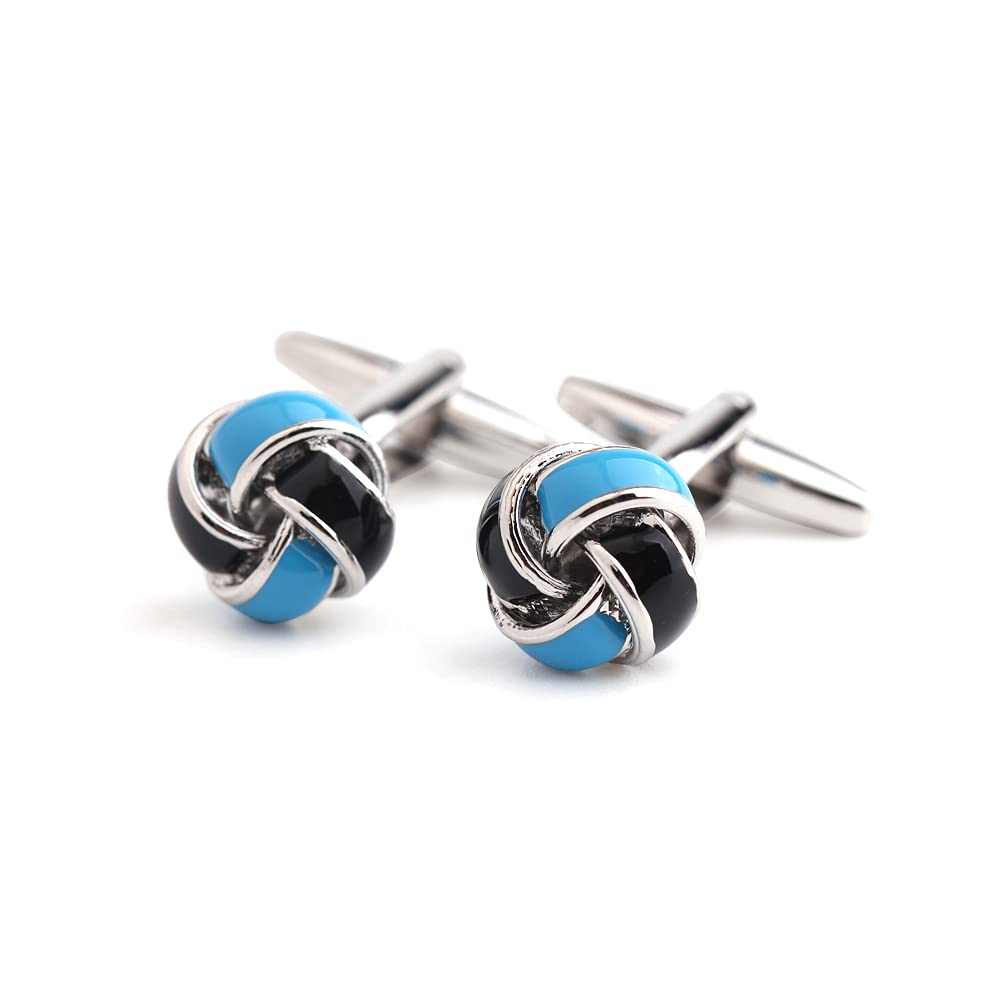 S&amp;W Wedding Cufflinks for Men Cuffs with Gift Box Business for Tuxedo Shirt