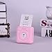 immagine 4JEPOD A6 PeriPage Mini stampante portatile per foto, wireless Bluetooth, stampa termica, connessione USB, rosa