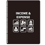 Income and Expense Log Book - Bookkeeping Record Book/Tracker/Small Business Ledger Book & Accounting, 8.5