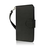 ZTE Warp 4G Wallet Case, MPERO FLEX FLIP Wallet Case for ZTE Warp 4G N9510 - Black