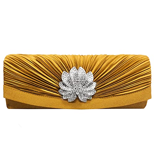 Image of Goclothod Evening Clutch Handbag Women Fashion Crossbody Shoulder Bag Chain Purse