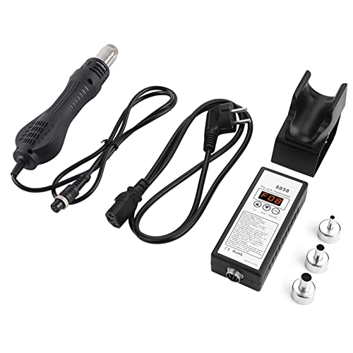 Duokon Tragbare Heißluftpistole Lötstation 8858 mit 3 Düsen 220V