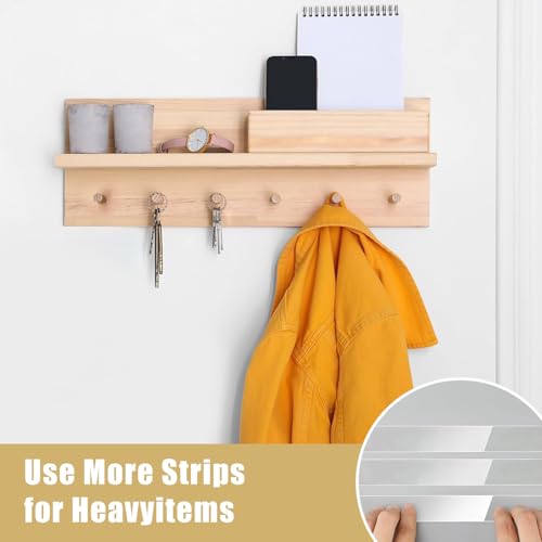 Image of Double Sided Heavy Duty Extra Strong Adhesive Tape -Indoor /Outdoor General Purpose Nano Tape for securing Picture Frames, Carpets. - Reusable and Without Leaving Adhesive Marks (2 Pack)