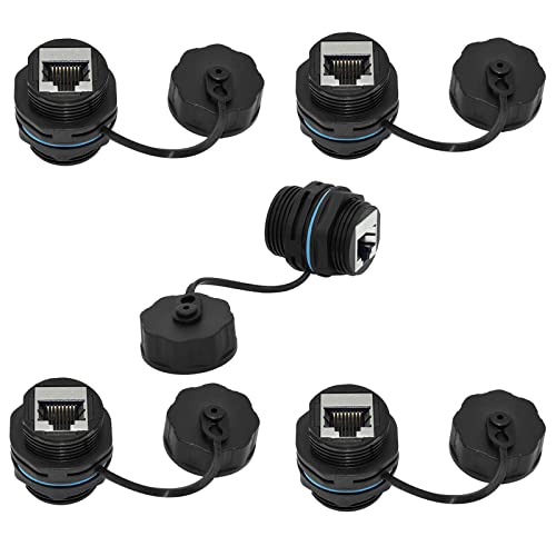 Connecteur RJ45 étanche IP68 câble Ethernet LAN cloison industrielle CAT6