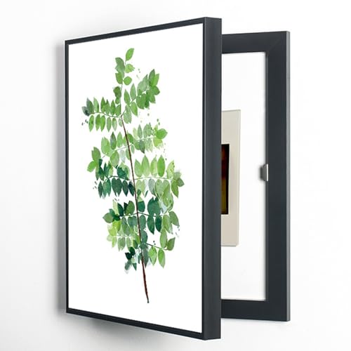 Boîte de compteur décorative amovible pour sublimer le mur de votre salon