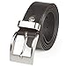 Produktbild LINDENMANN Gürtel Herren Ledergürtel Herren/Herren Gürtel, Voll- Rindledergürtel XXL, Echt-Büffel-Leder Gürtel, 40 mm, Schwarz, Farbe/Color:schwarz, Size US/EU:Waist Size 51 IN XXXL EU 130 cm