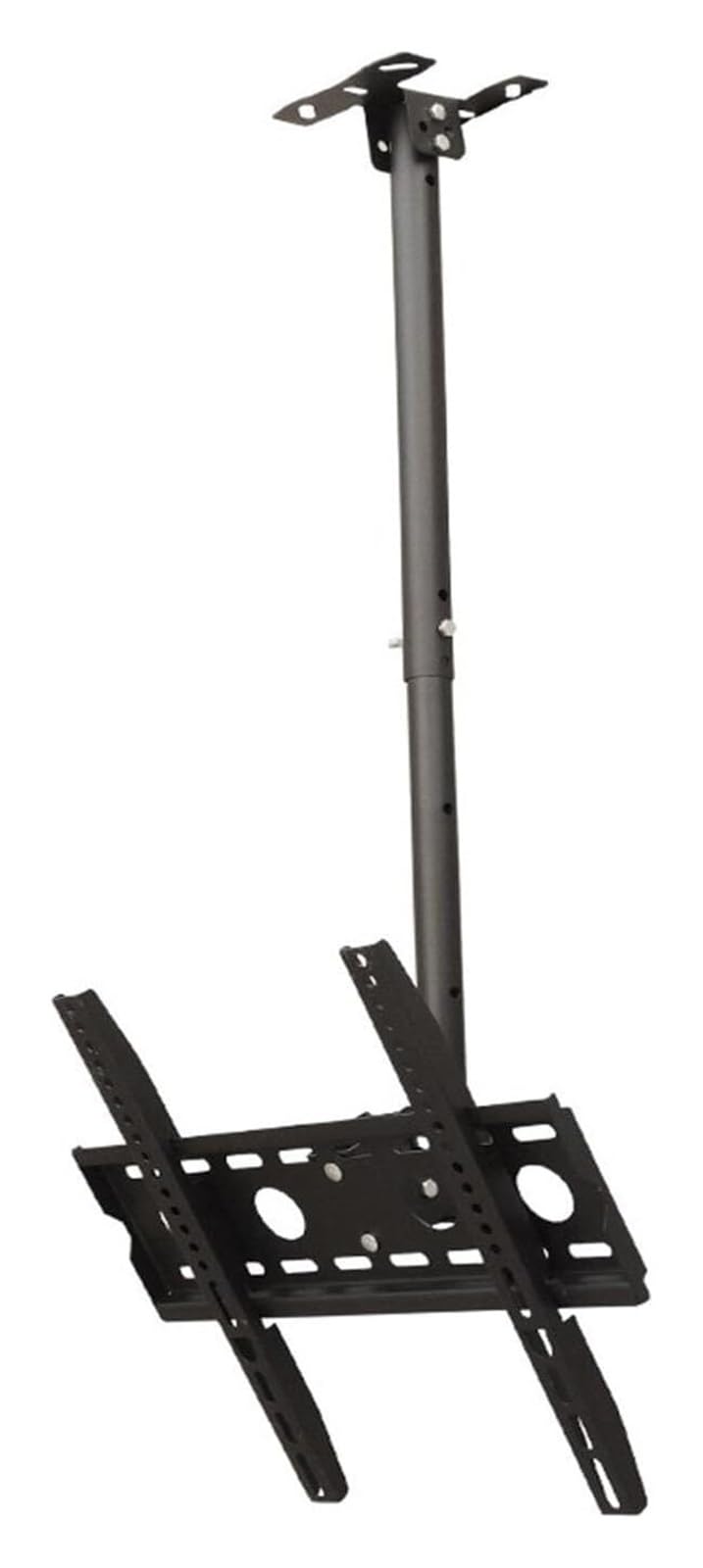 Support TV plafond inclinable rotatif 32 à 55 pouces téléviseur suspension 35kg hauteur
