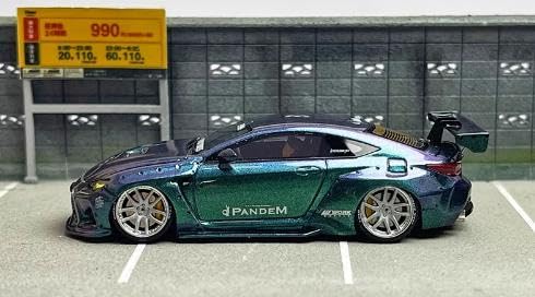 Amazon | YM Model 1/64 PANDEM レクサス RCF | ミニカー・ダイ