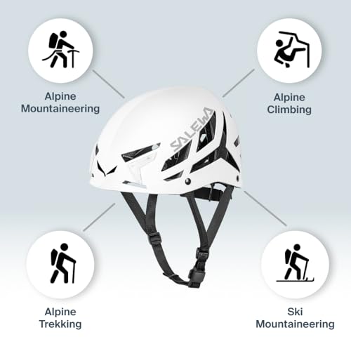 Foto von SALEWA Unisex Vayu 2.0 Helmet Helm, Weiß (White), 59-63cm