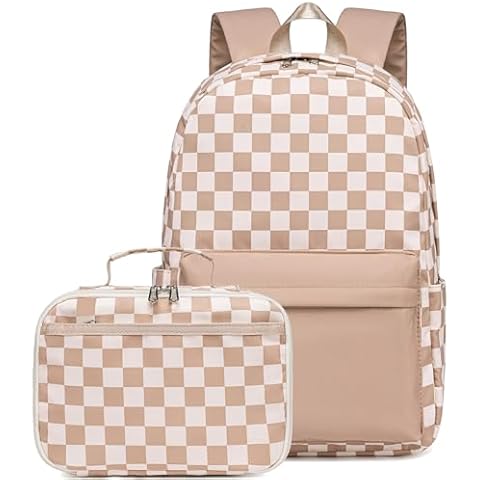 LEDAOU Kids School Backpack with Lunch Box for Boys Girls Kindergarten BookBag School Bag Preschool Toddler Backpack Cover