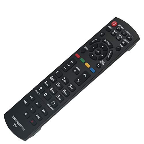 VINABTY N2QAYB000830 Replace Remote Control Fit for Panasonic LCD LED TV TX-L32EN63 TX-L42E6EK TX-50AS500Y TX-39ASW504 TX-42AS500E TX-42AS600Y - Image 4