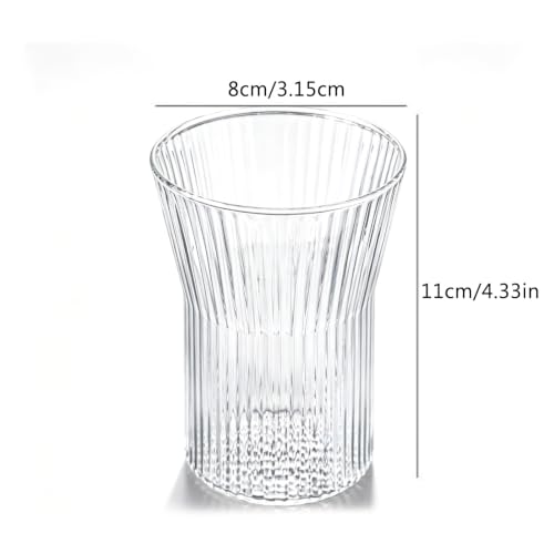 Fafeicy Tasse de Bain de Bouche en Verre Vintage (de Taille) – vue 3