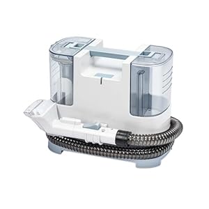 Draagbare tapijtreiniger, vacuümwasapparatuur met 2 borstels, dieptereinigingsmachine voor bank, tapijt, matras, autostoel en gordijn