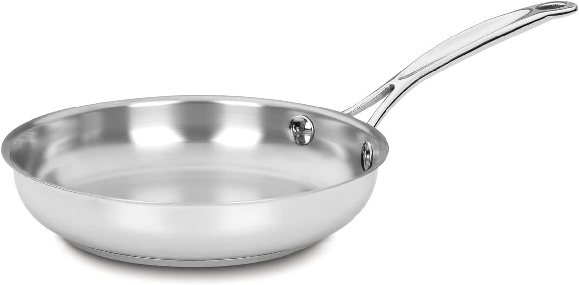 Cuisinart 77-10P1 10-Piece Chef's-Classic-Stainless Collection, Cookware Set