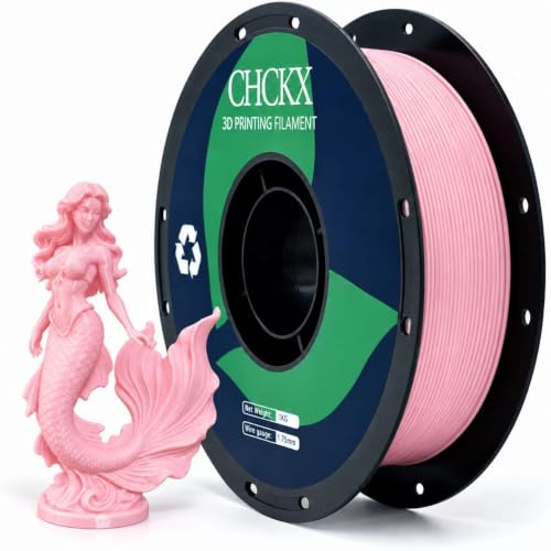 CHCKX PETG 3D Printer Filament, Dimensional Accuracy +/- 0.03 mm, 1kg Spool(2.2lbs), 1.75 mm Fit for Most 3D Printers, C