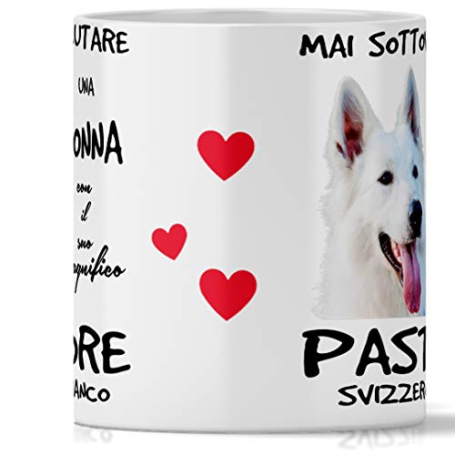 Tazza Pastore Svizzero Bianco per Colazione, The
