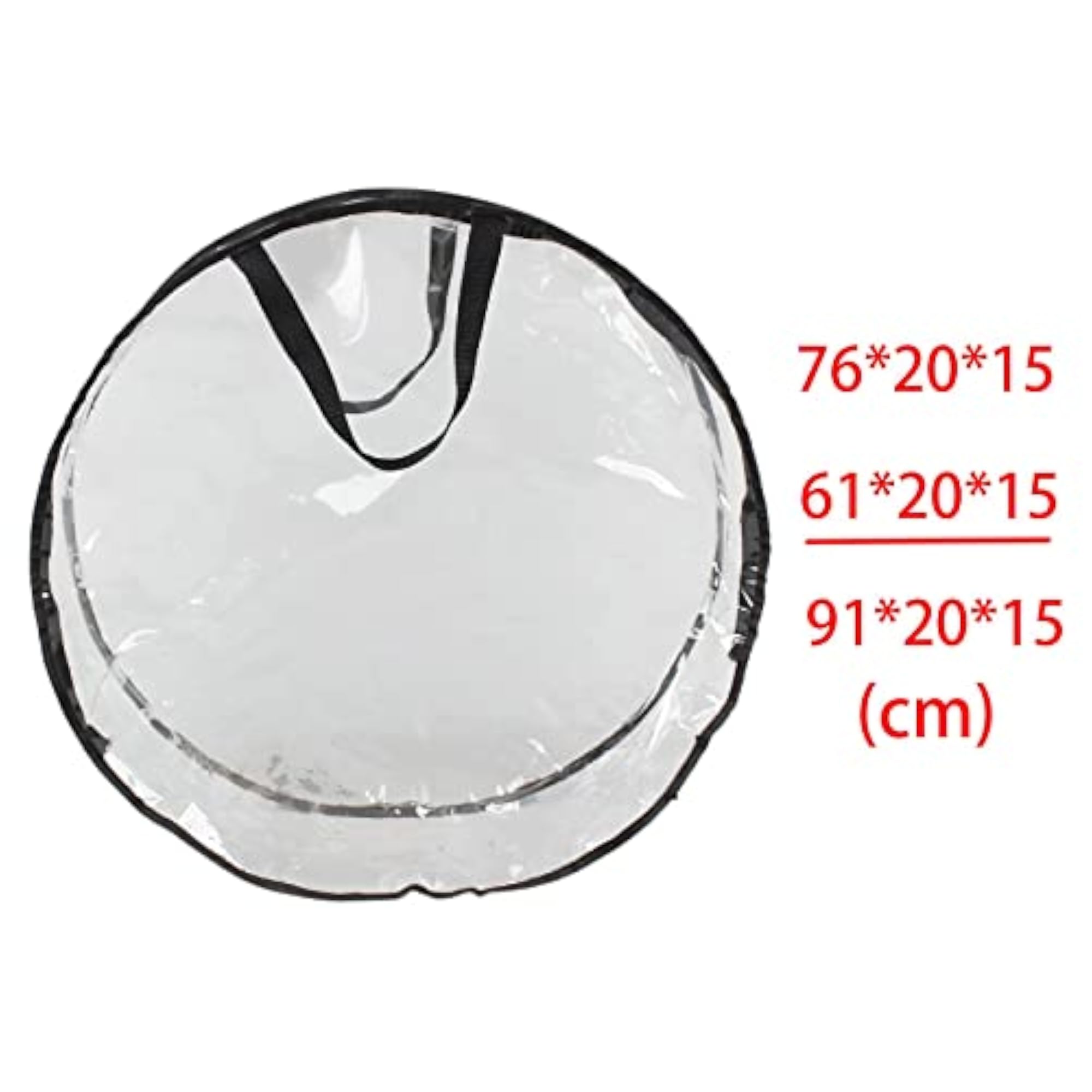 Christmas Wreath Storage Bag, Transparent Tear Resistant