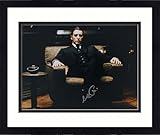 Framed Al Pacino Autographed The Godfather 16' x 20' Sitting in Chair Photograph - Autographed Sports Photos
