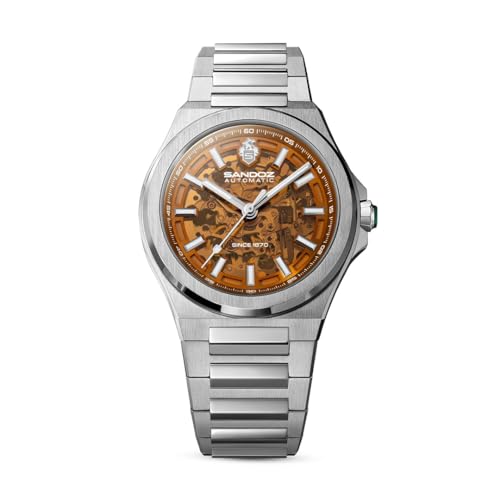 Image of SANDOZ Chanet Premium Translucent Dial Automatic Watch for Men - SZWGL0000816