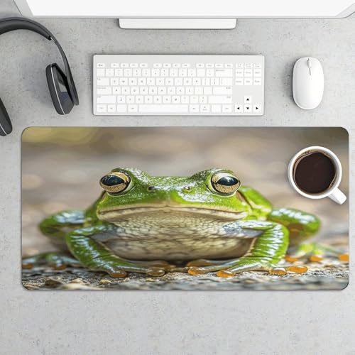 Cute Frog Pad Grande para Escritorio 30x60 cm miniatura 5