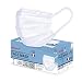 Iris Ohyama, Pack de 50 masques chirurgicaux 3 plis BFE 98%, Easy Fit V-Design type IIR, Élastique anti-irritation, Fabriqué en France, Taille L - Protective Mask PN - Blanc