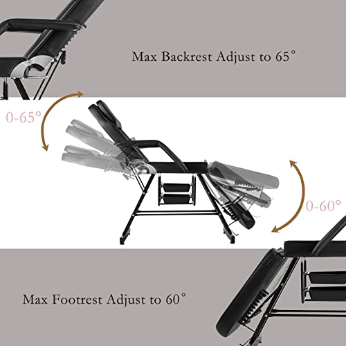 LUXMARS Tattoo Chair Adjustable,Multipurpose Facial Chair 73 Inch Spa Salon Facial Bed with Massage Equipment Stool for Beauty Spa Tattoo, Black - Image 6