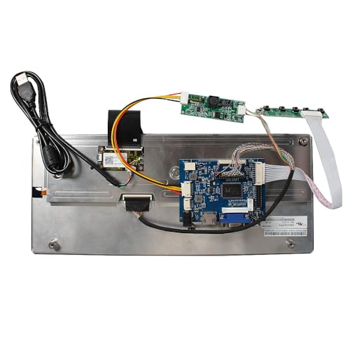 Image of VSDISPLAY 12.3 Inch Touchscreen IPS Stretched Bar LCD 1920x720 Monitor for Secondary Display,with VGA AV Controller Board VS-TY2662-V1
