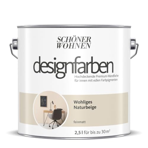 Schöner Wohnen Designfarbe Wohliges Naturbeige 2,5l