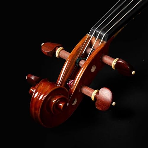 Professional Violin Professional Violin Fine Flame Grain One-piece Back European Tonewood Series Golden Red Varnish Handmade - Image 6